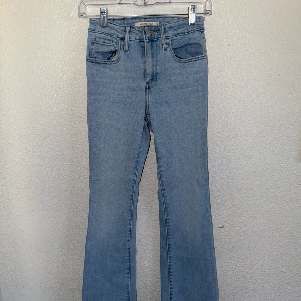 Levi's Light Blue Flare Jeans